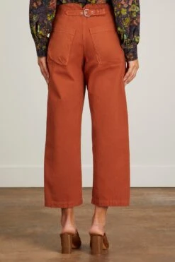 Elkin Pant In Terracotta 7 Elkin Pant In Terracotta -Dries Van Noten Shop rachel comey elkin pant in terracotta 3