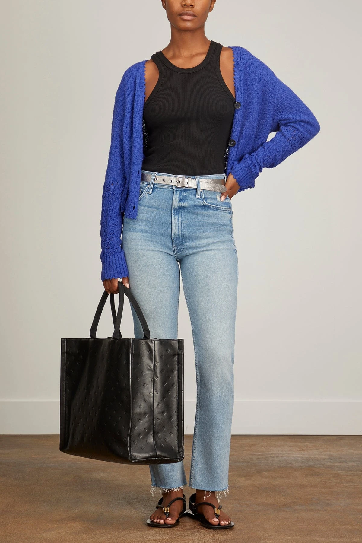 Olia Cardigan In Blue 2 Olia Cardigan In Blue - Image 2