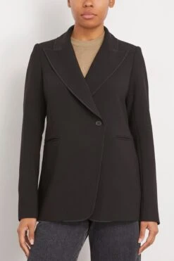 Gerwig Blazer In Black -Dries Van Noten Shop rachelcomey GerwigBlazerinBlack 2
