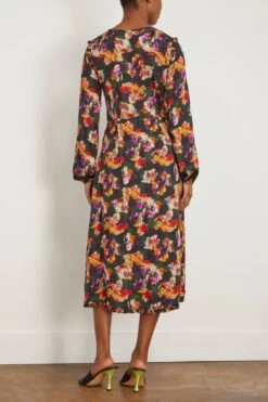 Romance Dress In Red Violet Flowers 7 Romance Dress In Red Violet Flowers -Dries Van Noten Shop raquelallegra RomanceDressinRedVioletFlowers 3 bfb88024 5a43 4cae b4e4 002ad39cf338
