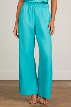 Roman Wide Leg Pant In Viv -Dries Van Noten Shop sablyn roman wide leg pant in viv 2