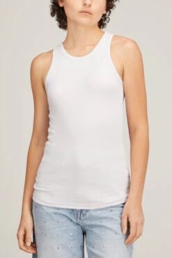 Samsoe Samsoe Alexo Tank Top In Lavender Blue -Dries Van Noten Shop samsoe AlexoTankTopinLavenderBlue 2