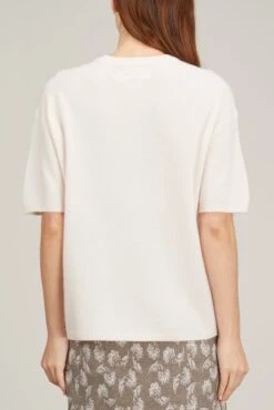Samsoe Samsoe Megan T-Shirt In Rosewater -Dries Van Noten Shop samsoe MeganT ShirtinRosewater 3