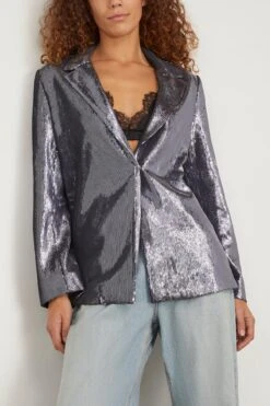 Samsoe Samsoe Raven Blazer In Turbulence -Dries Van Noten Shop samsoe RavenBlazerinTurbulence 2