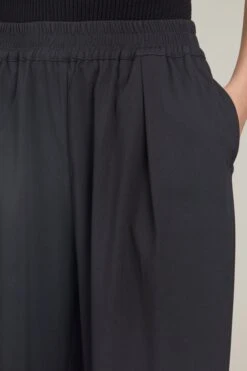 Samsoe Samsoe Julia Trousers In Caviar -Dries Van Noten Shop samsoe julia trousers in caviar 4