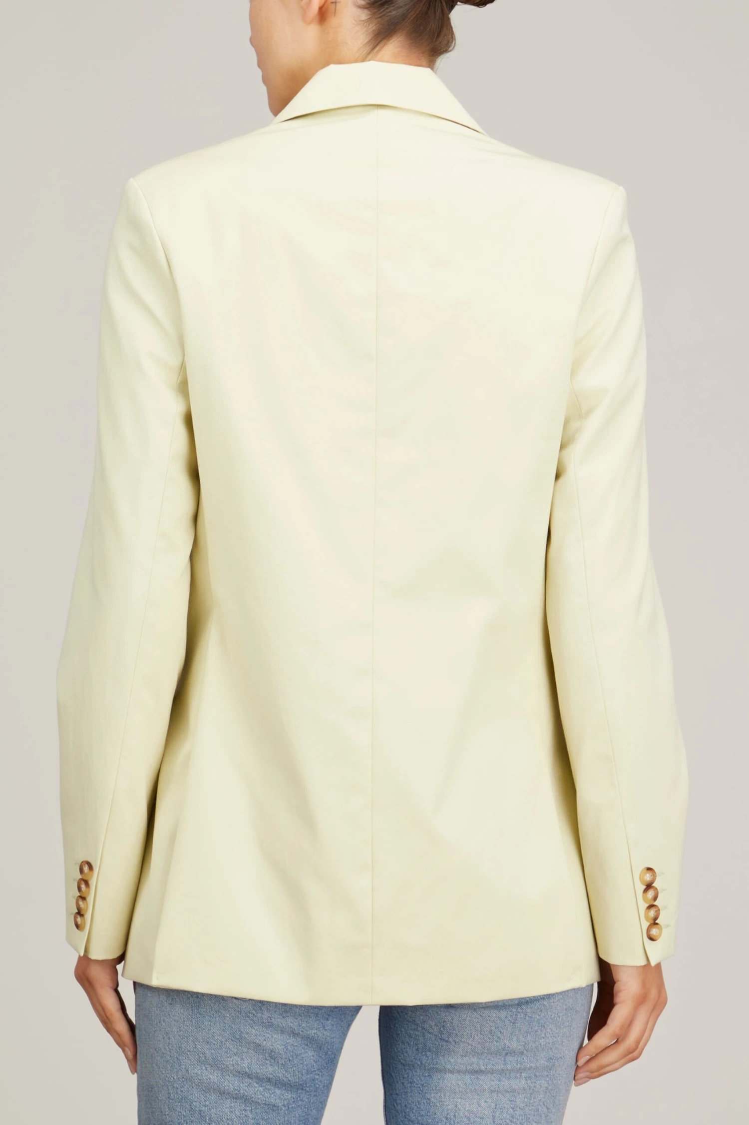 Samsoe Samsoe Meme Blazer In Aloe Wash 4 Samsoe Samsoe Meme Blazer In Aloe Wash - Image 4