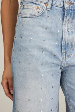 Samsoe Samsoe Shelly Jean In Frozen Stud -Dries Van Noten Shop samsoe shelly jean in frozen stud 4