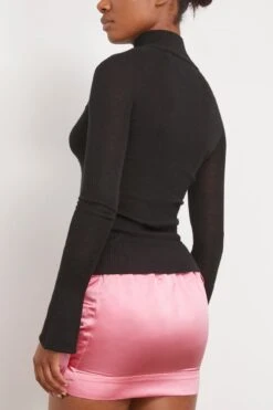 Turtleneck Long Sleeve Top In Black 7 Turtleneck Long Sleeve Top In Black -Dries Van Noten Shop sasuphi TurtleneckLongSleeveTopinBlack 3