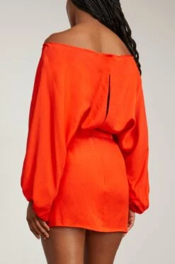 Manon Dress In Terracota 7 Manon Dress In Terracota -Dries Van Noten Shop silvia tcherassi manon dress in terracota 3