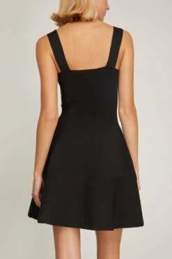Ivona Sleeveless Mini Dress In Black -Dries Van Noten Shop simkhai IvonaSleevelessMiniDressinBlack 3
