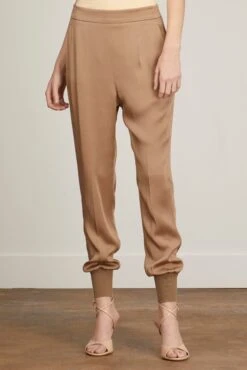 STELLA MCCARTNEY Trousers In Taupe -Dries Van Noten Shop stella mccartney trousers in taupe 2