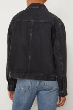 New Classic Jean Jacket In Black Selvedge -Dries Van Noten Shop tanaka NewClassicJeanJacketinBlackSelvedge 3