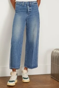 Selvedge Jean Trouser In Vintage Blue -Dries Van Noten Shop tanaka SelvedgeJeanTrouserinVintageBlue 2