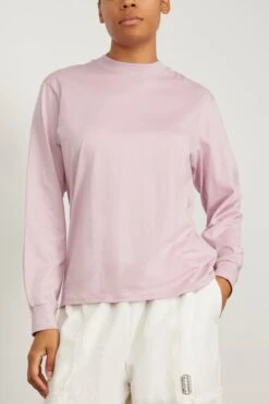 The Long Sleeve Tee In Lavender -Dries Van Noten Shop tanaka TheLongSleeveTeeinLavender 2