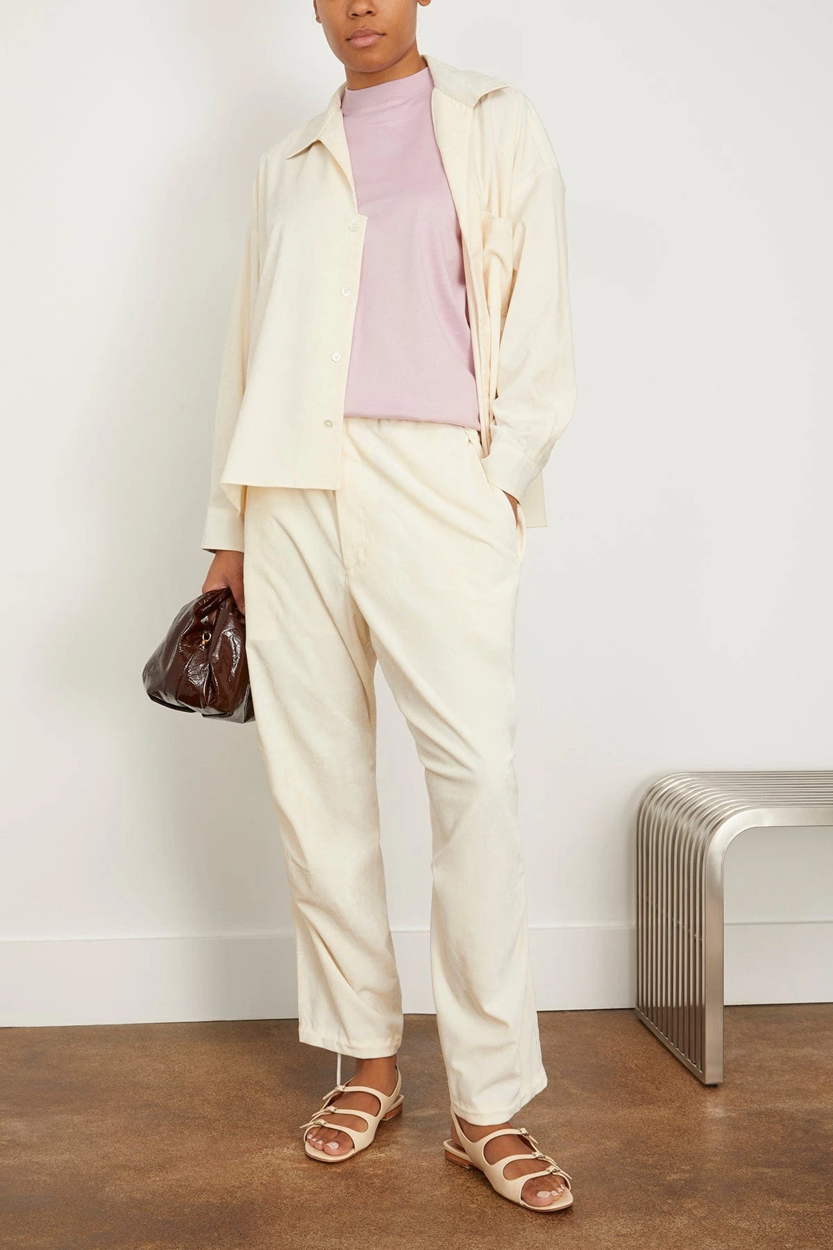 The Over Pants In White 2 The Over Pants In White - Image 2