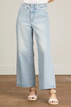 The Selvedge Jean Trouser In Bleach Blue -Dries Van Noten Shop tanaka TheSelvedgeJeanTrouserinBleachBlue 2