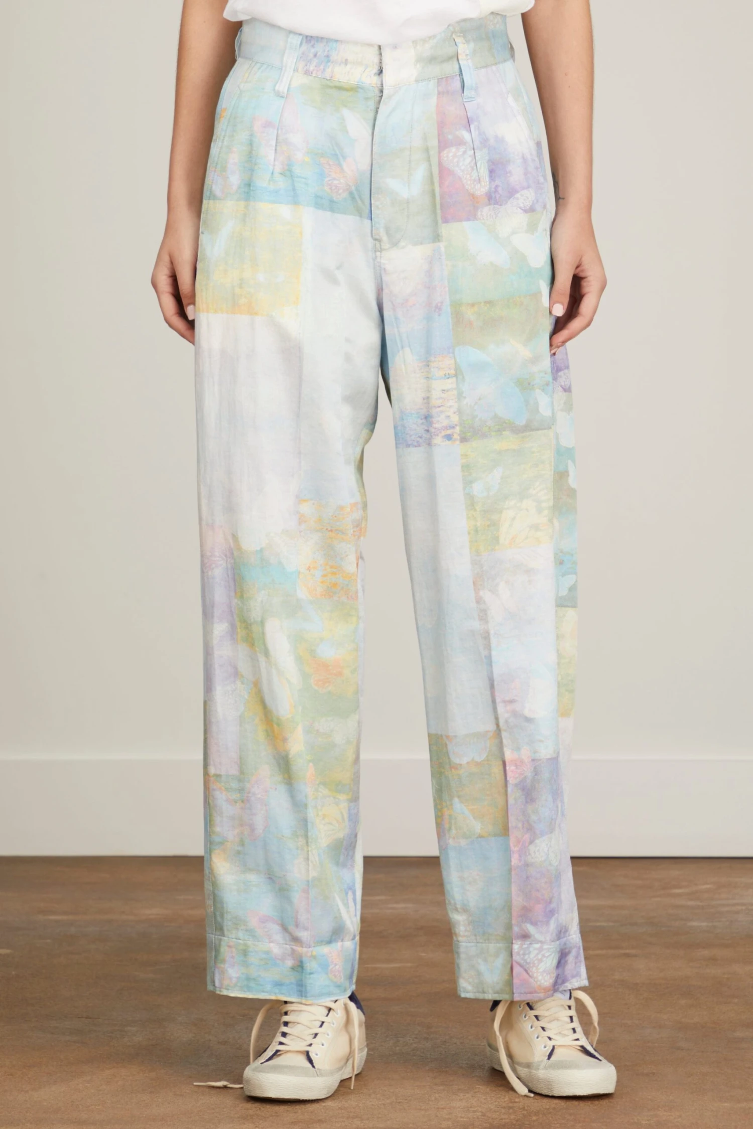 The Wide Easy Trousers In Under The Water 3 The Wide Easy Trousers In Under The Water - Image 3