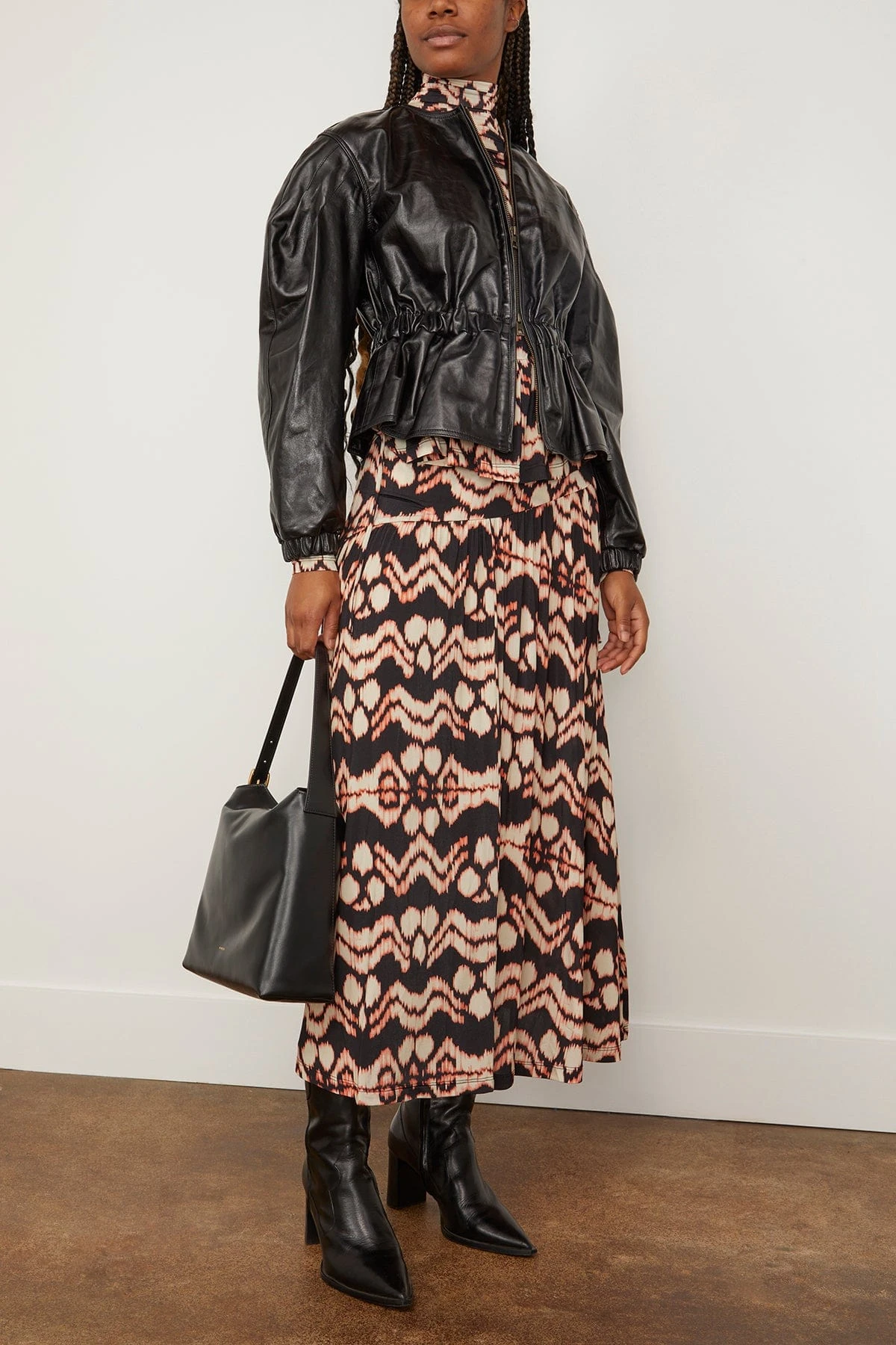 ULLA JOHNSON Briar Jacket In Noir 2 ULLA JOHNSON Briar Jacket In Noir - Image 2