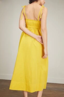 ULLA JOHNSON Laetitia Dress In Sunsprite -Dries Van Noten Shop ulla LaetitiaDressinSunsprite 3