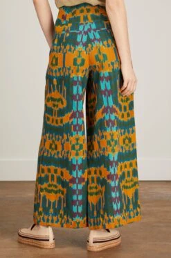 ULLA JOHNSON Indira Pant In Byzantine -Dries Van Noten Shop ulla johnson indira pant in byzantine 3