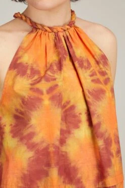 ULLA JOHNSON Wilda Top In Red Topaz -Dries Van Noten Shop ulla johnson wilda top in red topaz 4