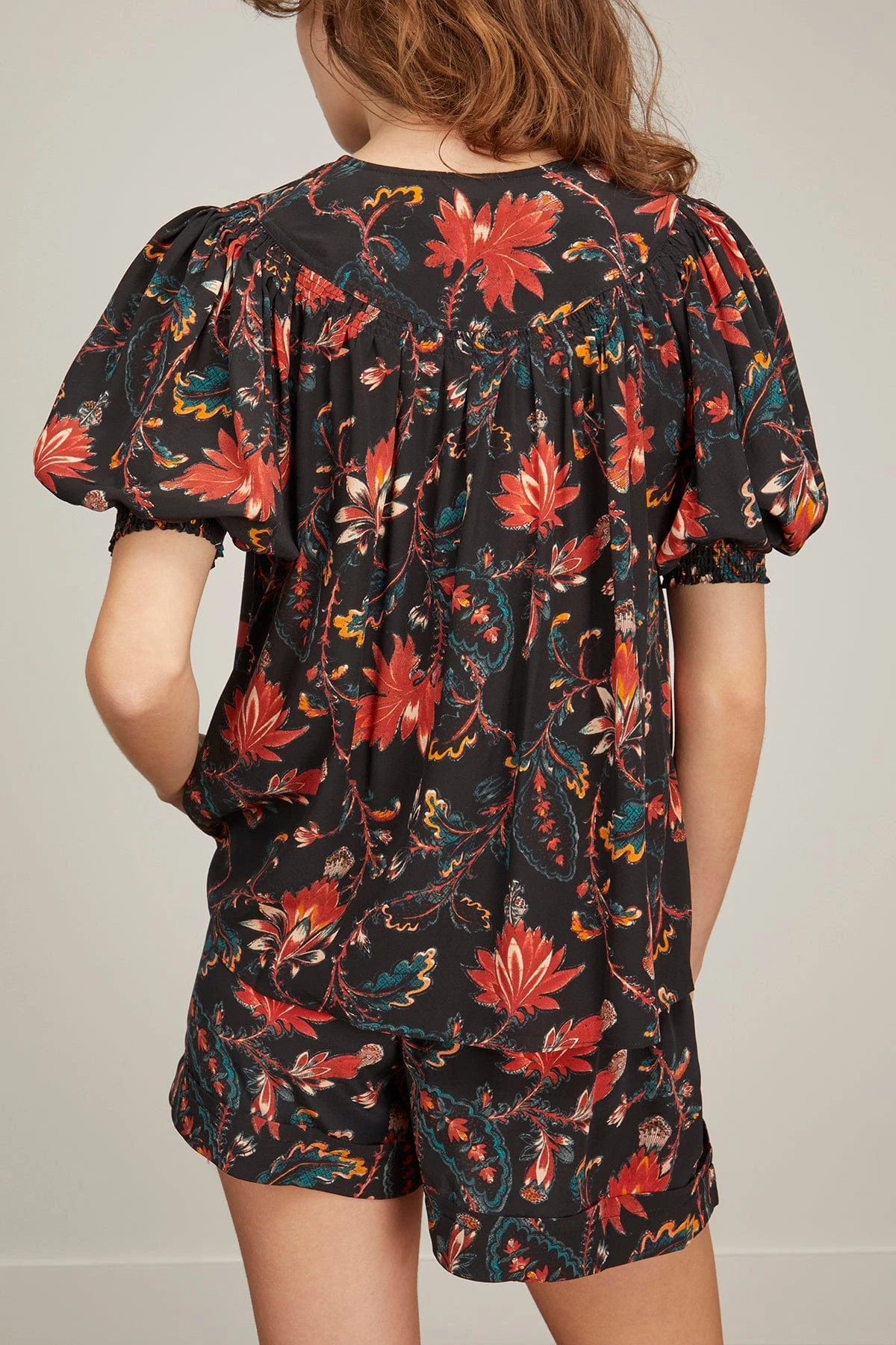 ULLA JOHNSON Dina Top In Obsidian 4 ULLA JOHNSON Dina Top In Obsidian - Image 4