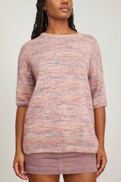 Vanessa Bruno Bianca Top In Rose -Dries Van Noten Shop vanessabruno BiancaTopinRose 2