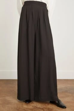 Vanessa Bruno Nunes Square Pants In Noir -Dries Van Noten Shop vanessabruno NunesSquarePantsinNoir 2