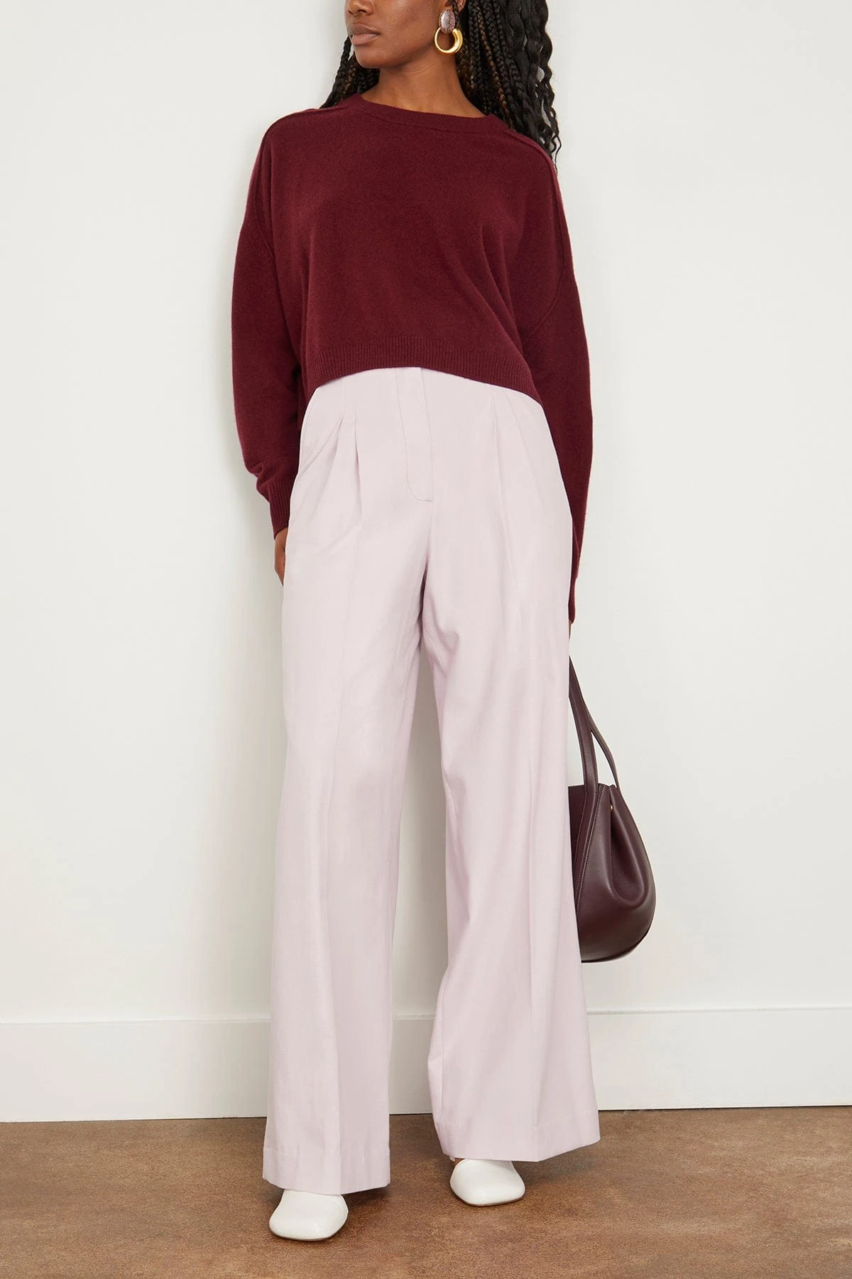 Vanessa Bruno Ticiano Pant In Rose Poudre 2 Vanessa Bruno Ticiano Pant In Rose Poudre - Image 2