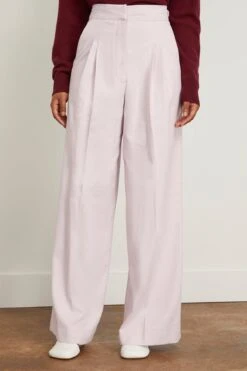 Vanessa Bruno Ticiano Pant In Rose Poudre 6 Vanessa Bruno Ticiano Pant In Rose Poudre -Dries Van Noten Shop vanessabruno TicianoPantinRosePoudre 2