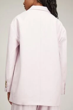 Vanessa Bruno Virginia Blazer In Rose Poudre -Dries Van Noten Shop vanessabruno VirginiaBlazerinRosePoudre 3