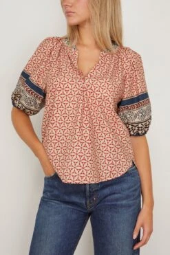 Jules Top In Desert Day -Dries Van Noten Shop xirena JulesTopinDesertDay 2