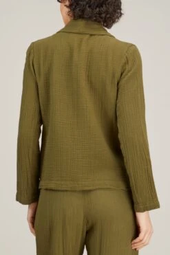 Cullen Jacket In Basil -Dries Van Noten Shop xirena cullen jacket in basil 3