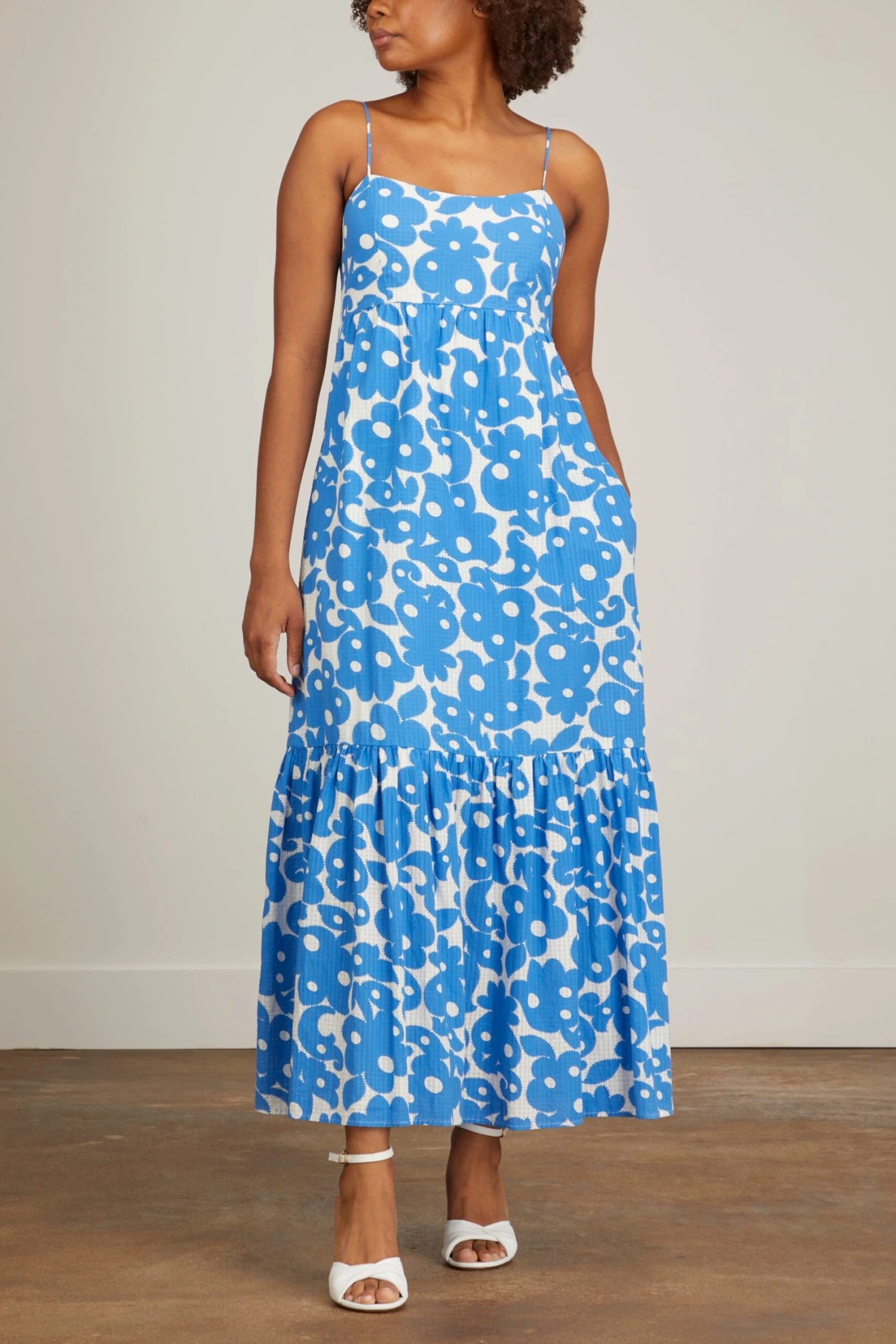 Fae Dress In Blue Curls 3 Fae Dress In Blue Curls - Image 3