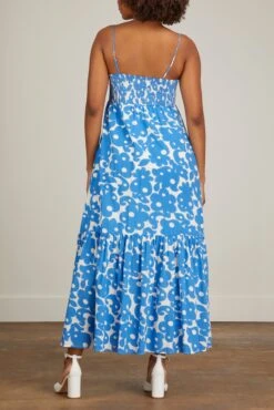 Fae Dress In Blue Curls 7 Fae Dress In Blue Curls -Dries Van Noten Shop xirena fae dress in blue curls 3