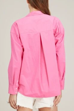 Jordy Shirt In Pink Zinnia -Dries Van Noten Shop xirena jordy shirt in pink zinnia 3