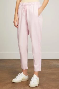 Rex Twill Pant In Pink Dust -Dries Van Noten Shop xirena rex twill pant in pink dust 2