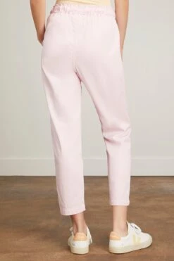 Rex Twill Pant In Pink Dust -Dries Van Noten Shop xirena rex twill pant in pink dust 3